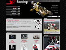Tablet Screenshot of jf-racing.com